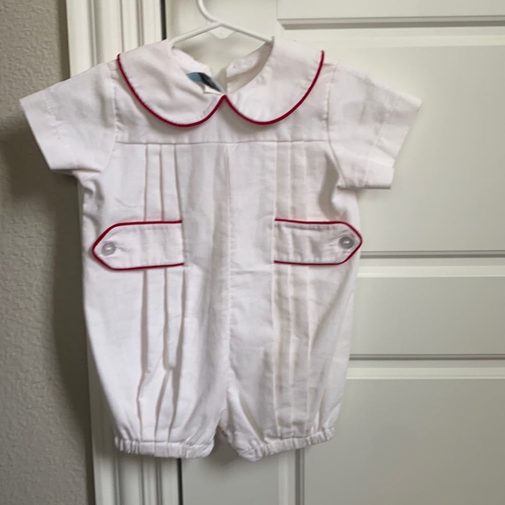 Corduroy Cream & Red Jon Jon (new)